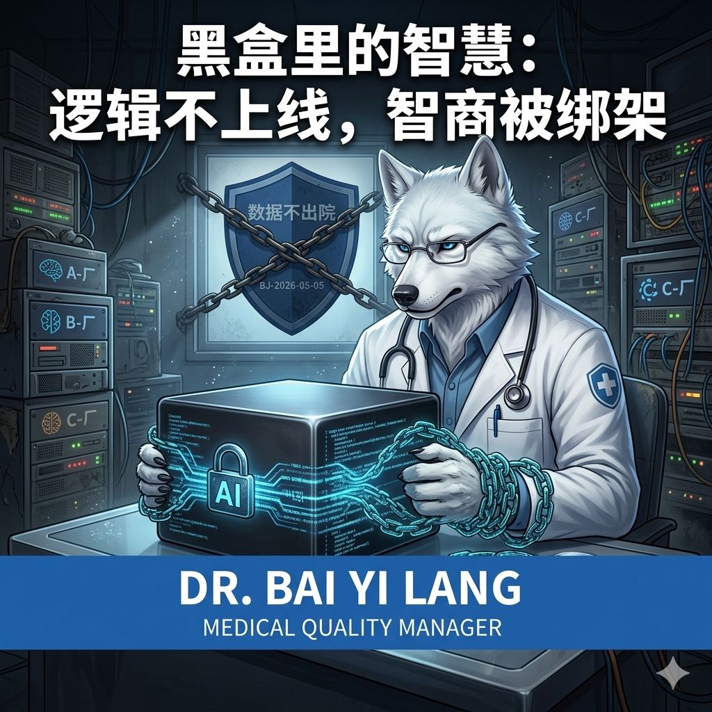 数据不出院，逻辑不上线：医疗AI的“闭关锁国”