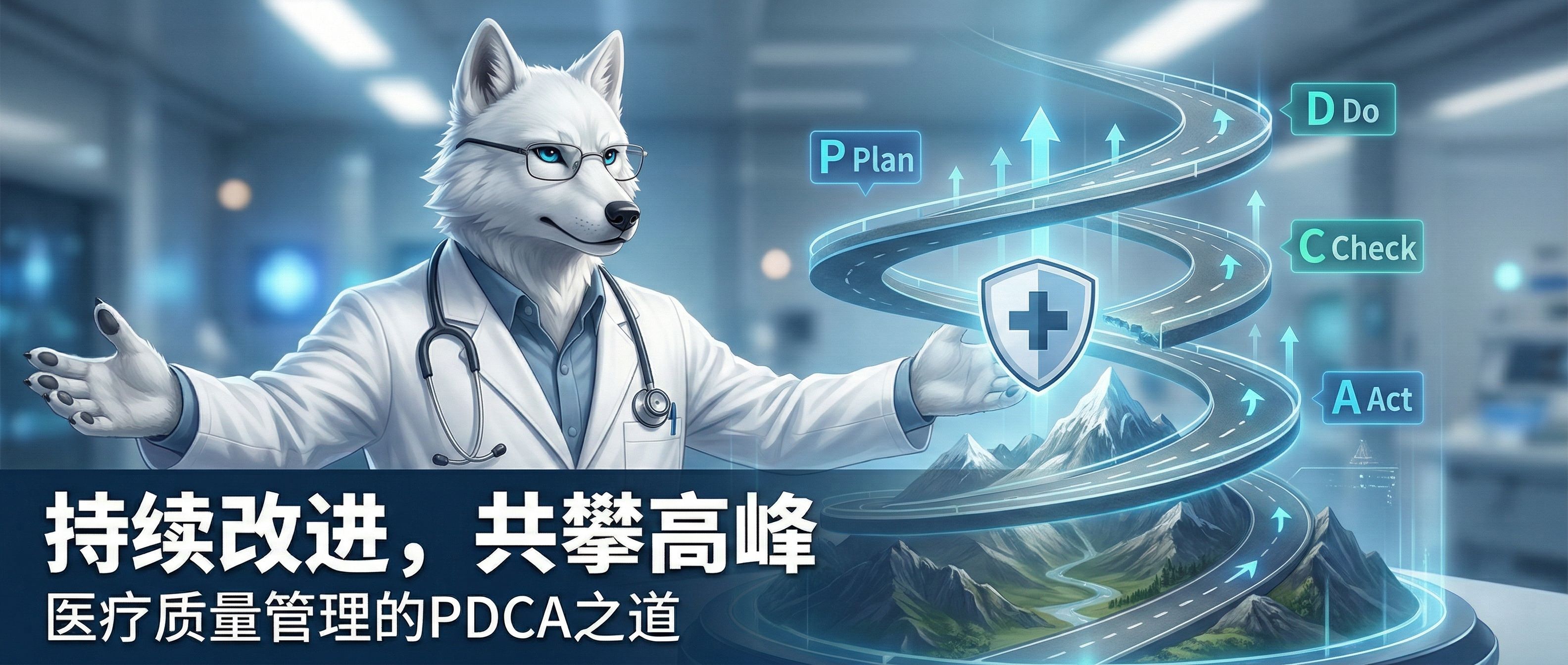PDCA 循环：为什么你的圆环总是跑成了一条死线？ | 医质管·进化论（十一）